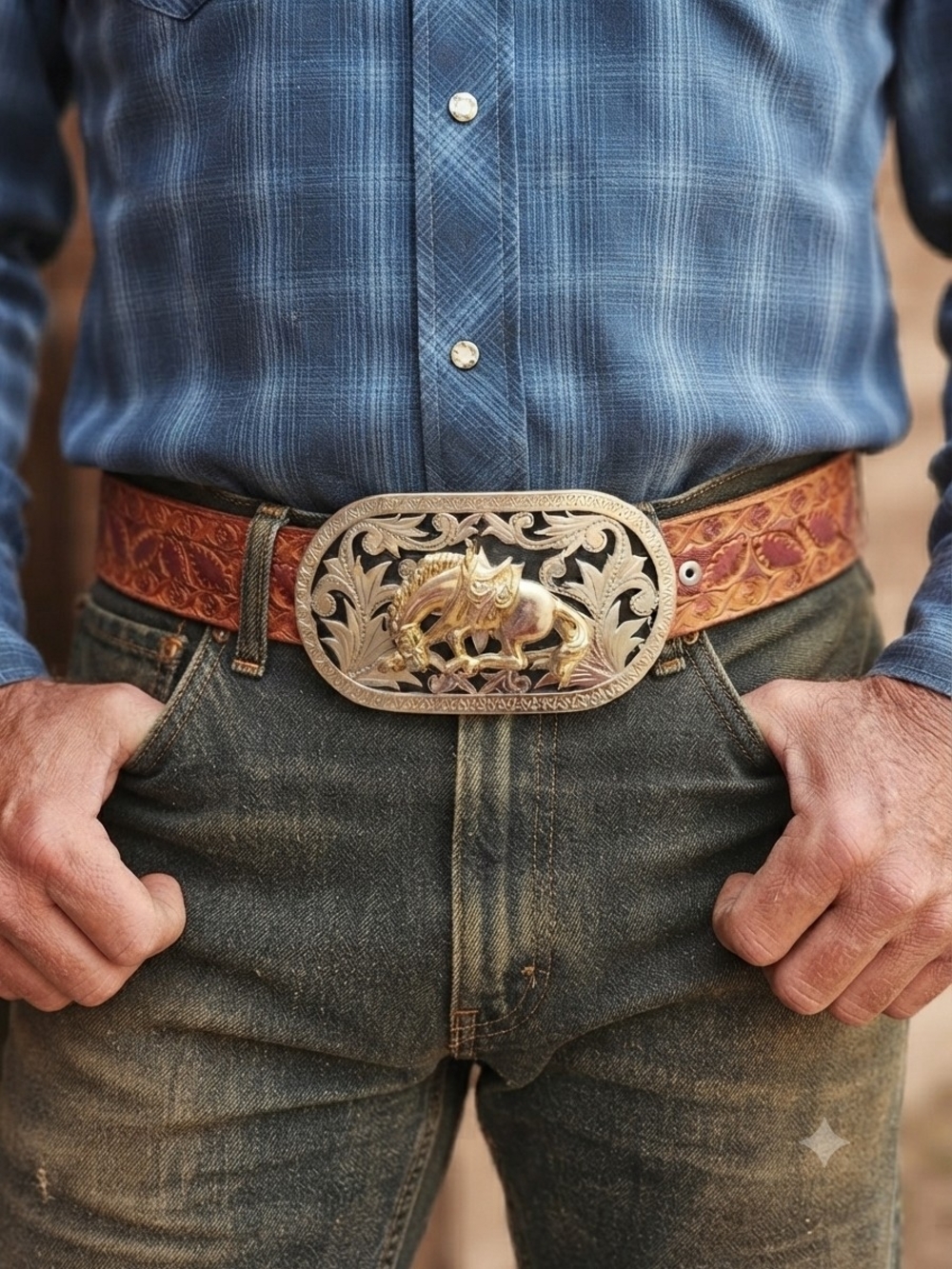 Handcrafted Leather Belt